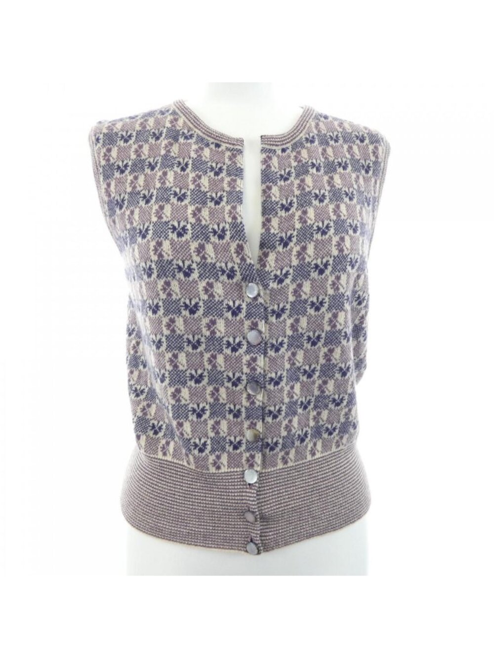 Chanel Vintage Vest Navy